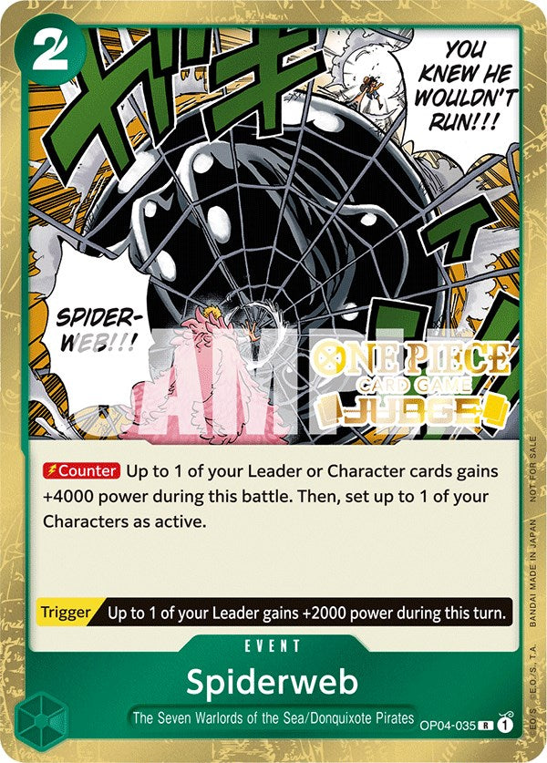 Spiderweb (Judge Pack Vol. 3) [One Piece Promotion Cards] | Mindsight Gaming