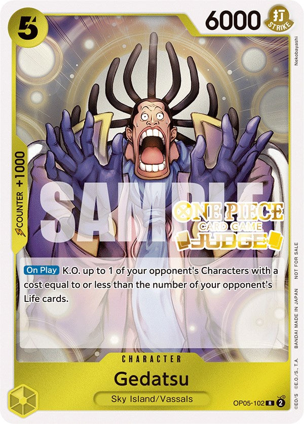 Gedatsu (Judge Pack Vol. 3) [One Piece Promotion Cards] | Mindsight Gaming