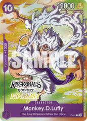 Monkey.D.Luffy (Offline Regional 2024 Vol. 2) [Finalist] [One Piece Promotion Cards] | Mindsight Gaming