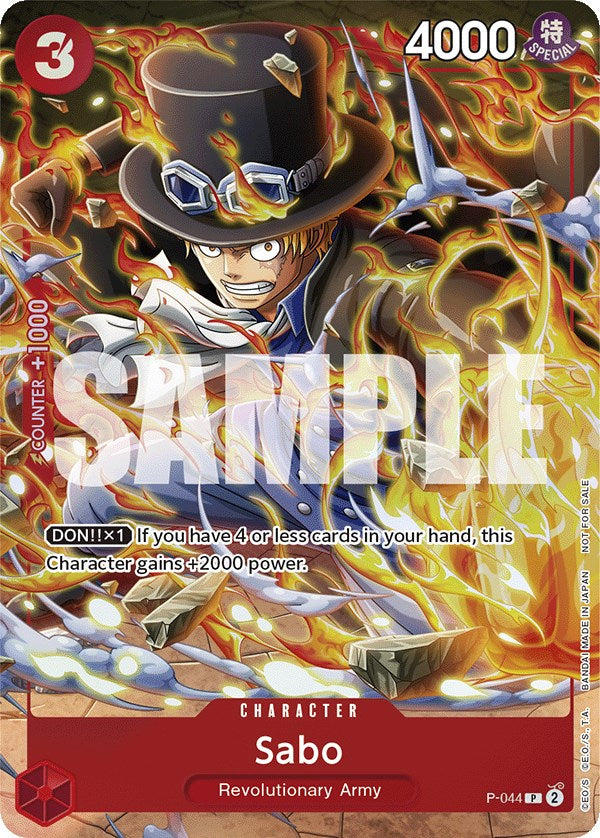 Sabo (Event Pack Vol. 4) [One Piece Promotion Cards] | Mindsight Gaming