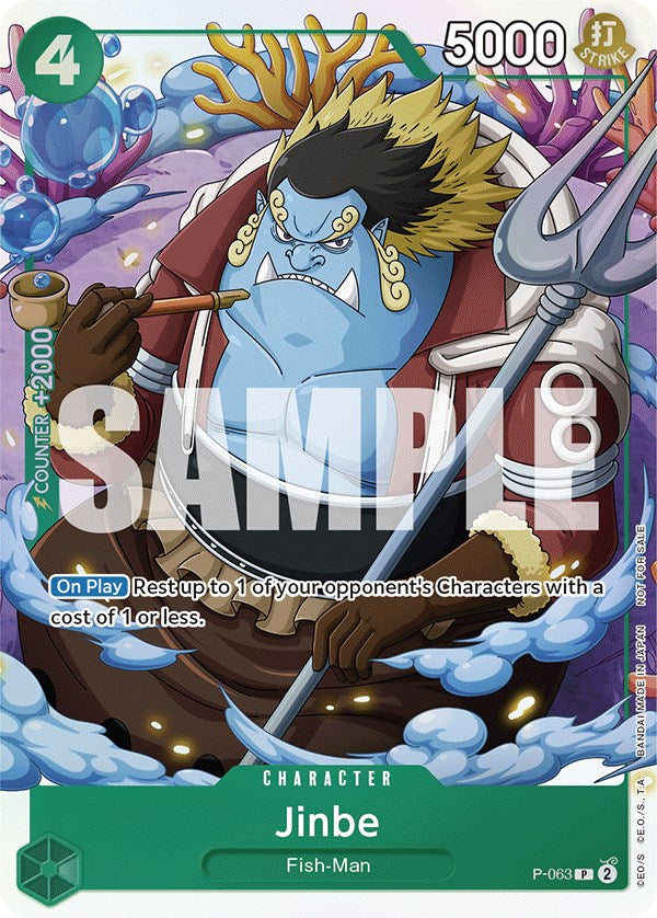 Jinbe (Event Pack Vol. 4) [One Piece Promotion Cards] | Mindsight Gaming