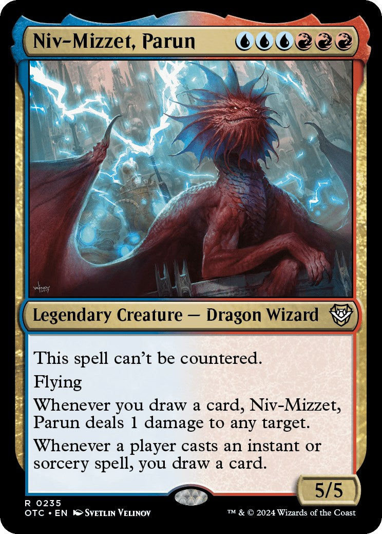 Niv-Mizzet, Parun [Outlaws of Thunder Junction Commander] | Mindsight Gaming