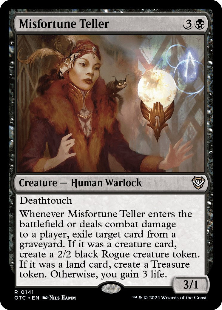 Misfortune Teller [Outlaws of Thunder Junction Commander] | Mindsight Gaming