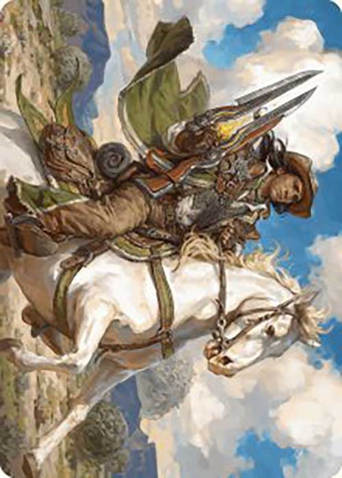 Wylie Duke, Atiin Hero Art Card [Outlaws of Thunder Junction Art Series] | Mindsight Gaming