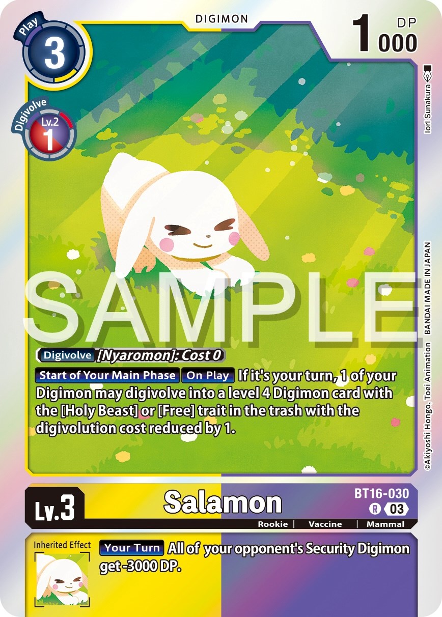 Salamon [BT16-030] [Beginning Observer] | Mindsight Gaming