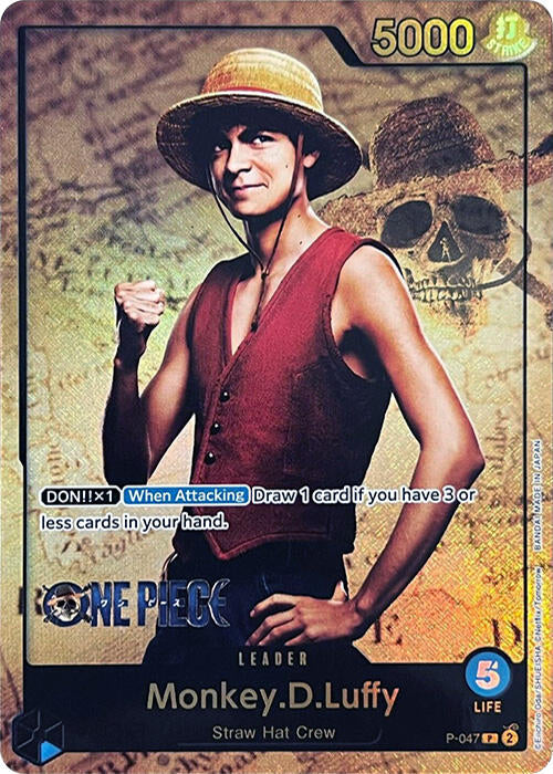 Monkey.D.Luffy (P-047) [Live Action Edition] | Mindsight Gaming