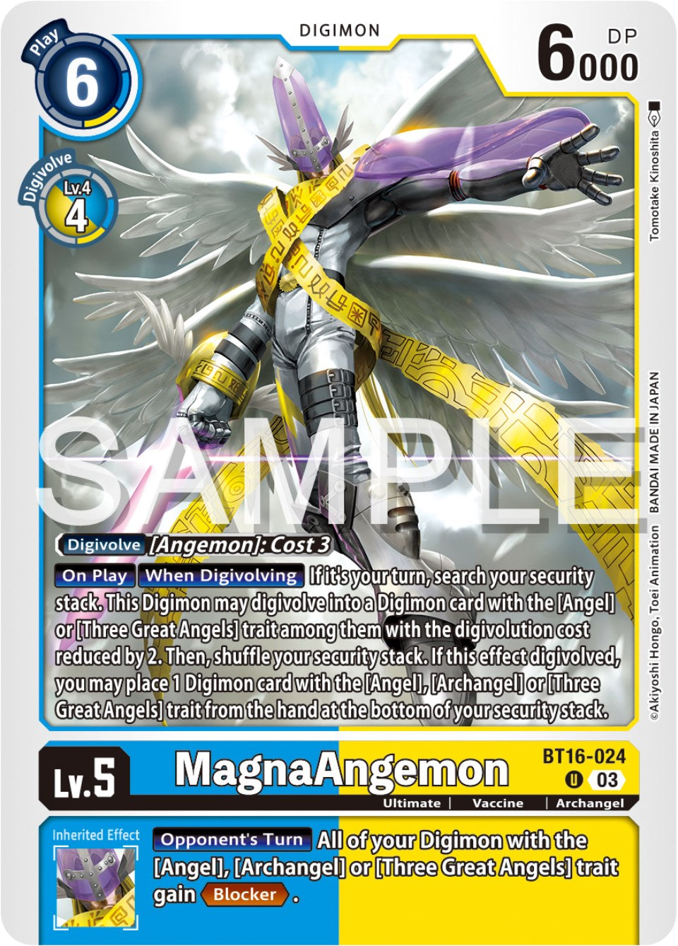 MagnaAngemon [BT16-024] [Beginning Observer] | Mindsight Gaming