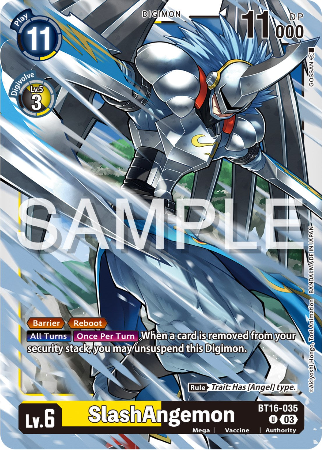 SlashAngemon [BT16-035] [Beginning Observer] | Mindsight Gaming