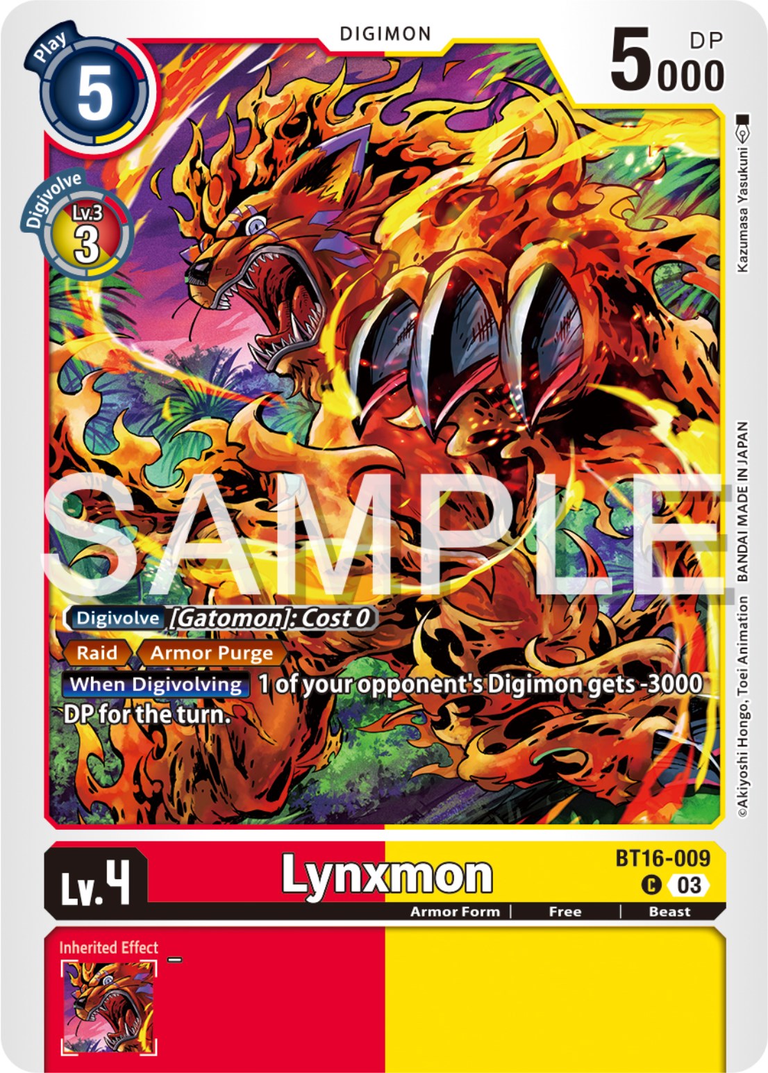 Lynxmon [BT16-009] [Beginning Observer] | Mindsight Gaming