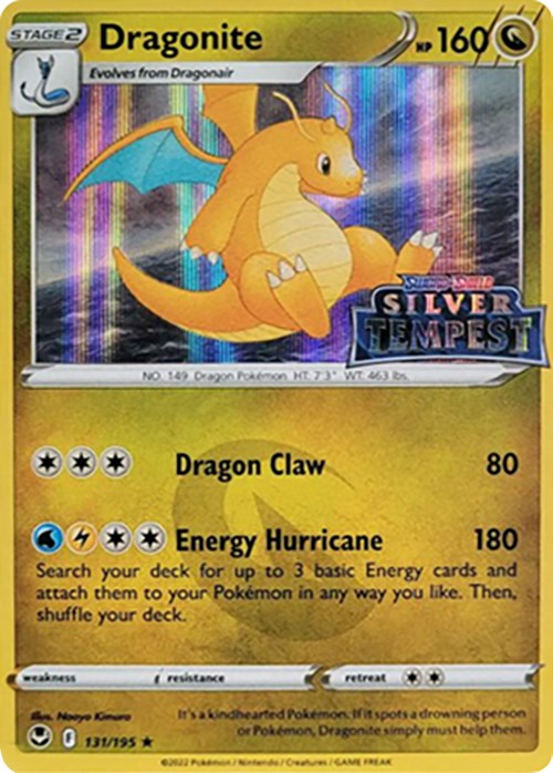 Dragonite (131/195) (Silver Tempest Stamped) [Sword & Shield: Silver Tempest] | Mindsight Gaming