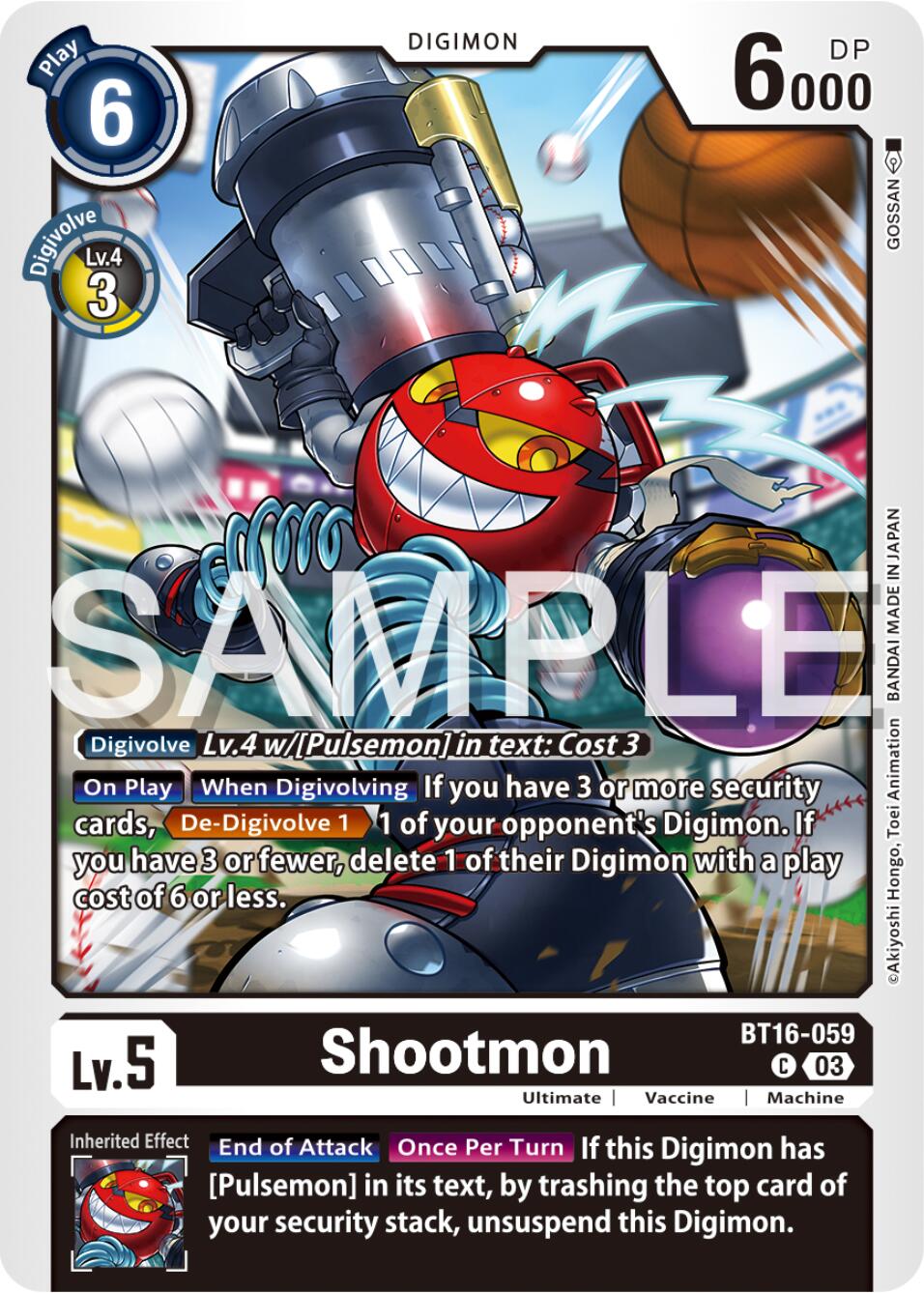 Shootmon [BT16-059] [Beginning Observer] | Mindsight Gaming