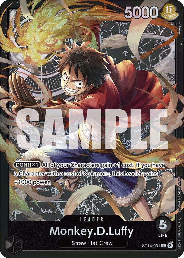 Monkey.D.Luffy (001) [Starter Deck: 3D2Y] | Mindsight Gaming