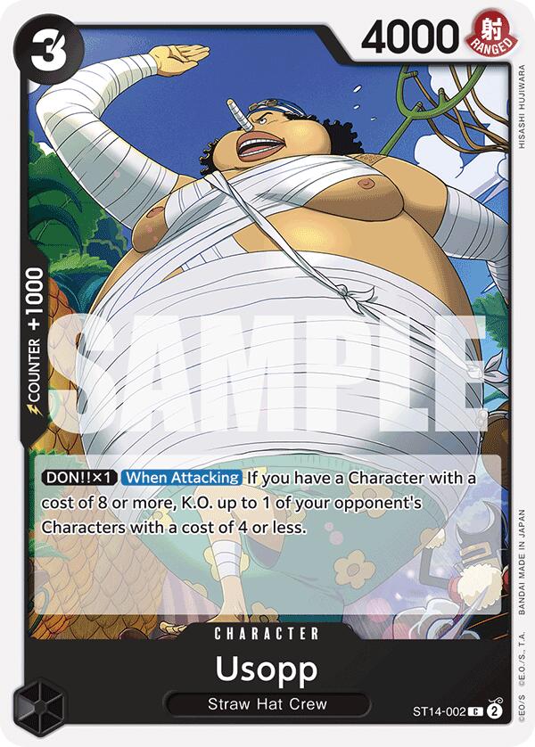 Usopp [Starter Deck: 3D2Y] | Mindsight Gaming