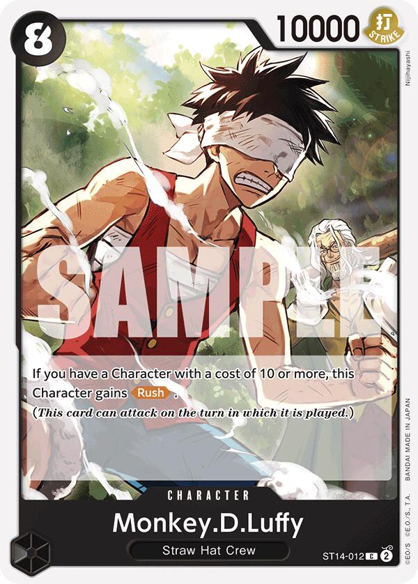 Monkey.D.Luffy (012) [Starter Deck: 3D2Y] | Mindsight Gaming