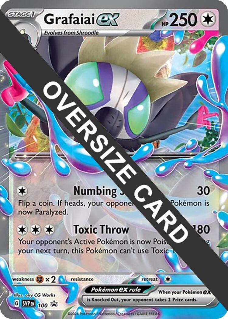 Grafaiai ex (100) (Jumbo Card) [Scarlet & Violet: Black Star Promos] | Mindsight Gaming