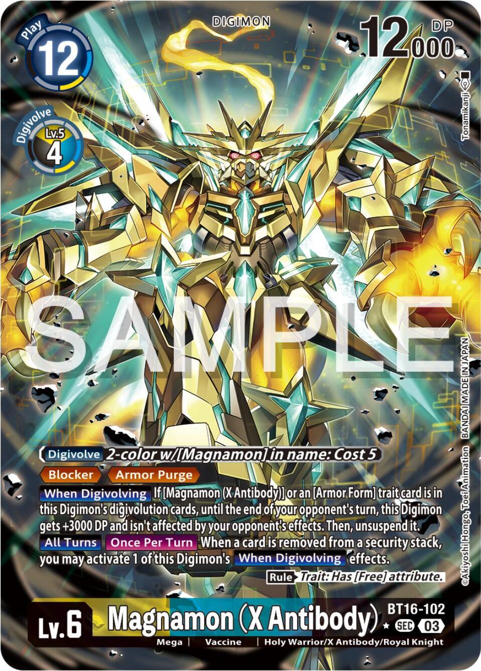 Magnamon (X Antibody) [BT16-102] (Alternate Art) [Beginning Observer] | Mindsight Gaming