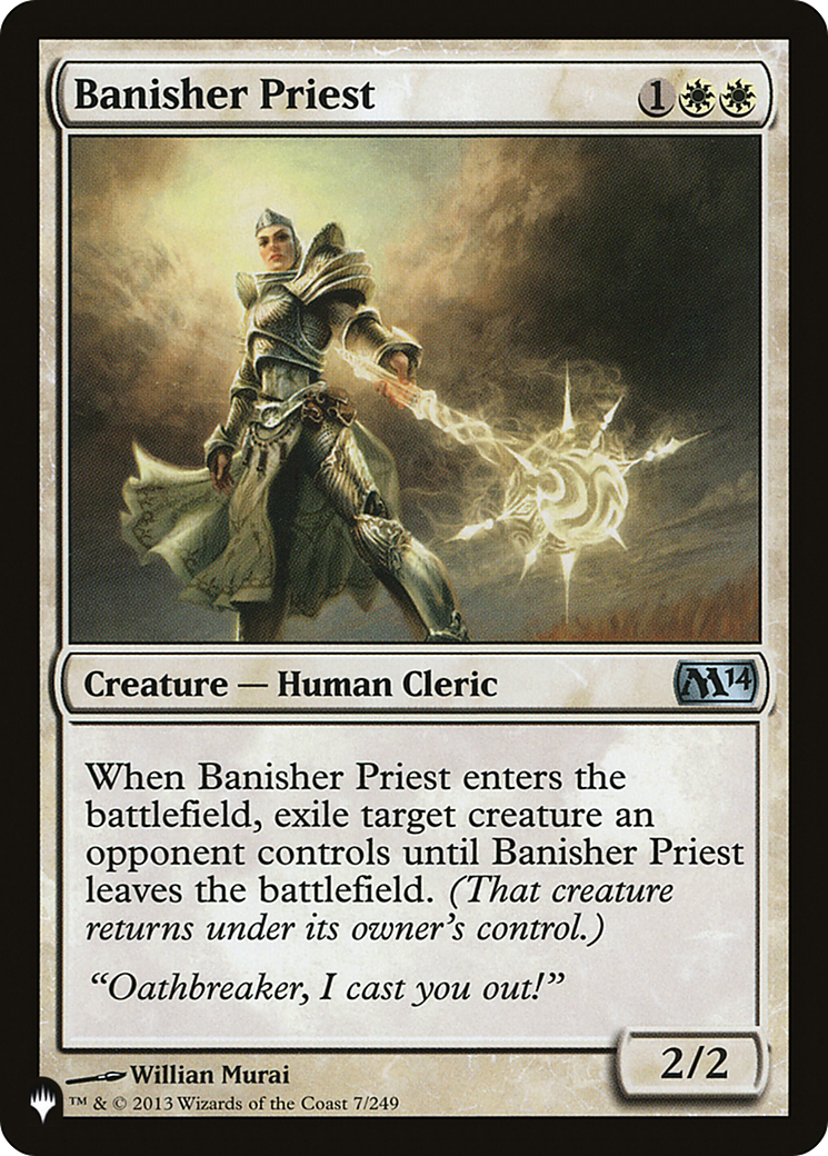 Banisher Priest [The List Reprints] | Mindsight Gaming