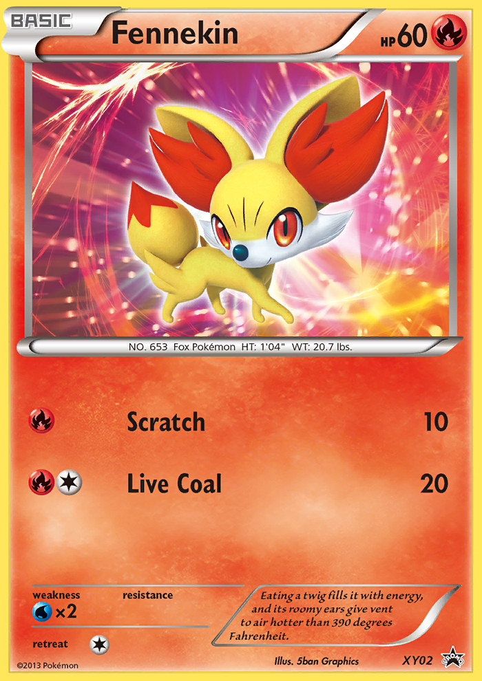 Fennekin (XY02) [XY: Black Star Promos] | Mindsight Gaming