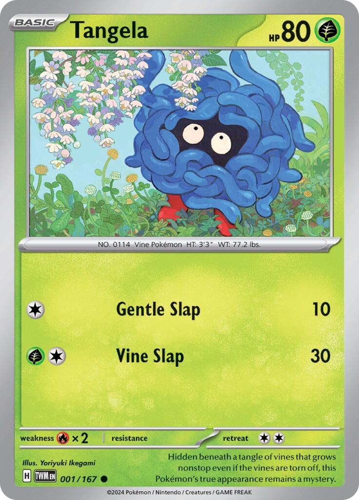 Tangela (001/167) [Scarlet & Violet: Twilight Masquerade] | Mindsight Gaming