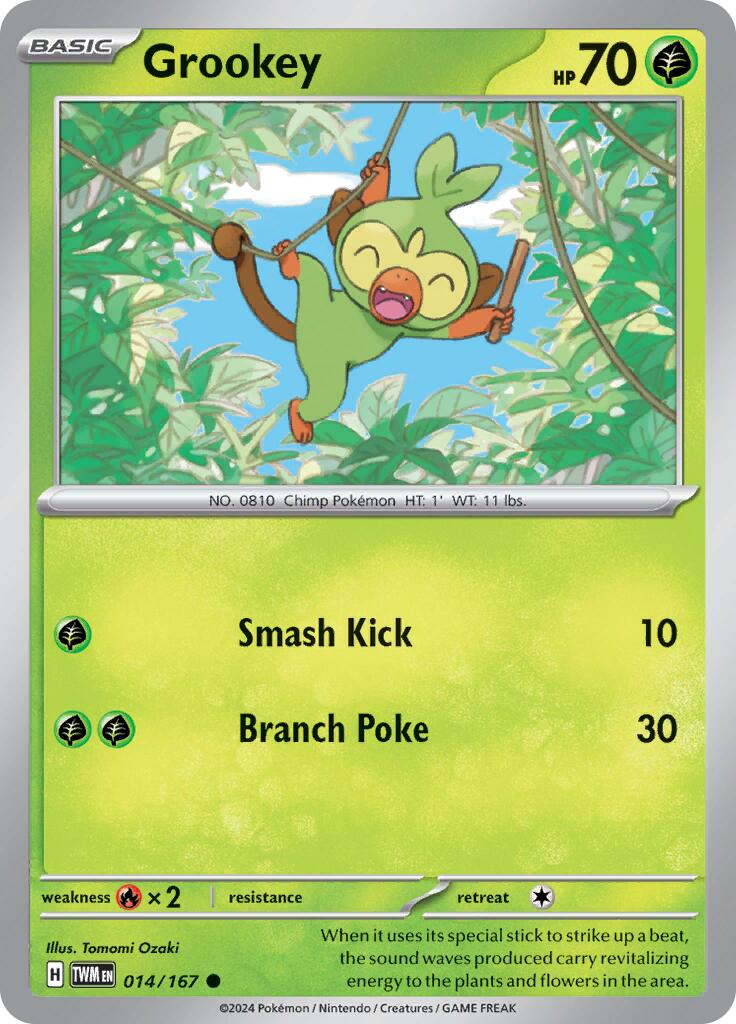 Grookey (014/167) [Scarlet & Violet: Twilight Masquerade] | Mindsight Gaming