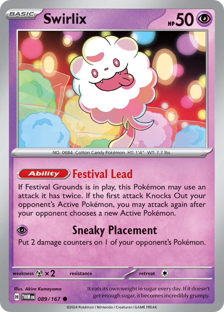 Swirlix (089/167) [Scarlet & Violet: Twilight Masquerade] | Mindsight Gaming