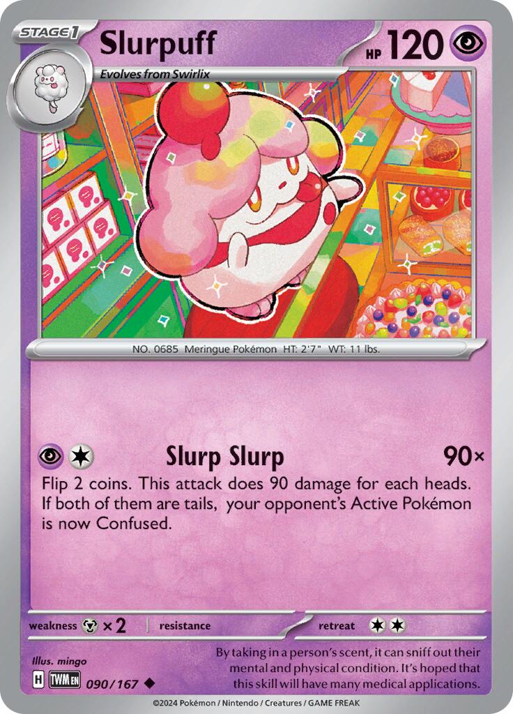 Slurpuff (090/167) [Scarlet & Violet: Twilight Masquerade] | Mindsight Gaming