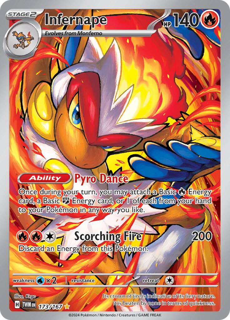 Infernape (173/167) [Scarlet & Violet: Twilight Masquerade] | Mindsight Gaming