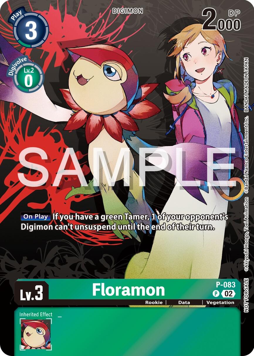 Floramon [P-083] (Official Tournament Pack Vol.13) [Promotional Cards] | Mindsight Gaming