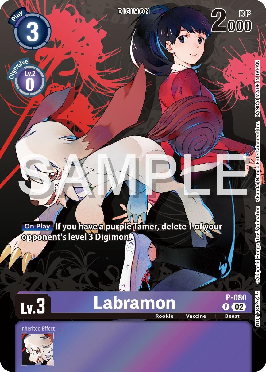 Labramon [P-080] (Official Tournament Pack Vol.13) [Promotional Cards] | Mindsight Gaming