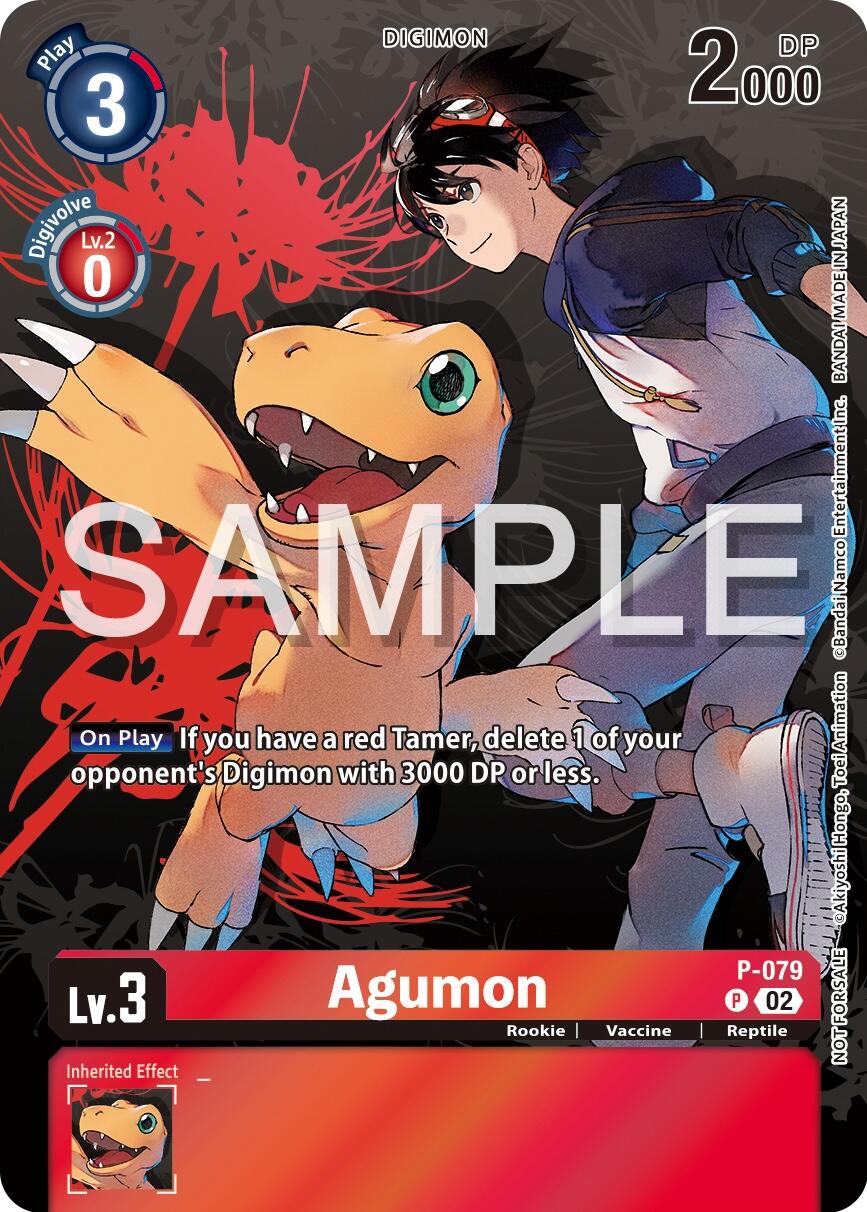 Agumon [P-079] (Official Tournament Pack Vol.13) [Promotional Cards] | Mindsight Gaming