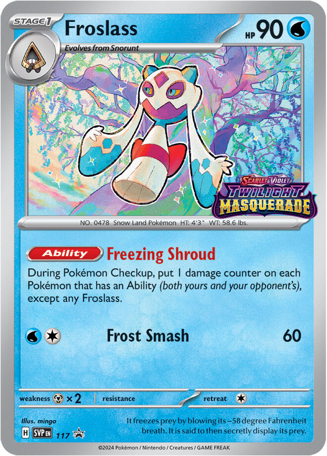 Froslass (117) [Scarlet & Violet: Black Star Promos] | Mindsight Gaming