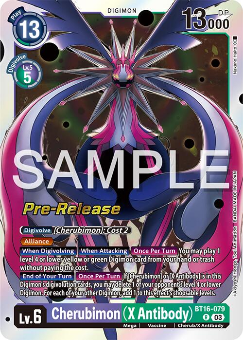 Cherubimon (X Antibody) [BT16-079] [Beginning Observer Pre-Release Promos] | Mindsight Gaming