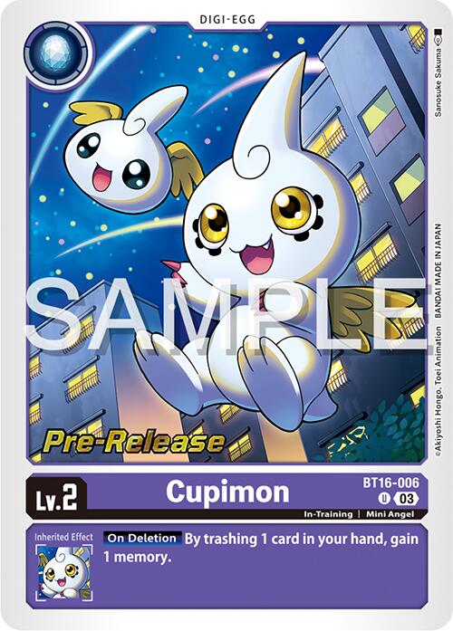 Cupimon [BT16-006] [Beginning Observer Pre-Release Promos] | Mindsight Gaming