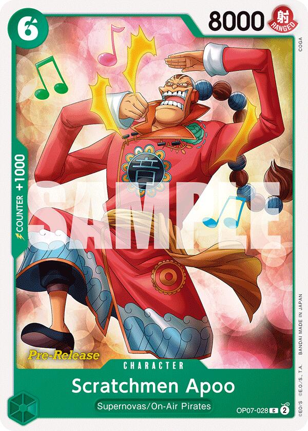 Scratchmen Apoo [500 Years in the Future Pre-Release Cards] | Mindsight Gaming