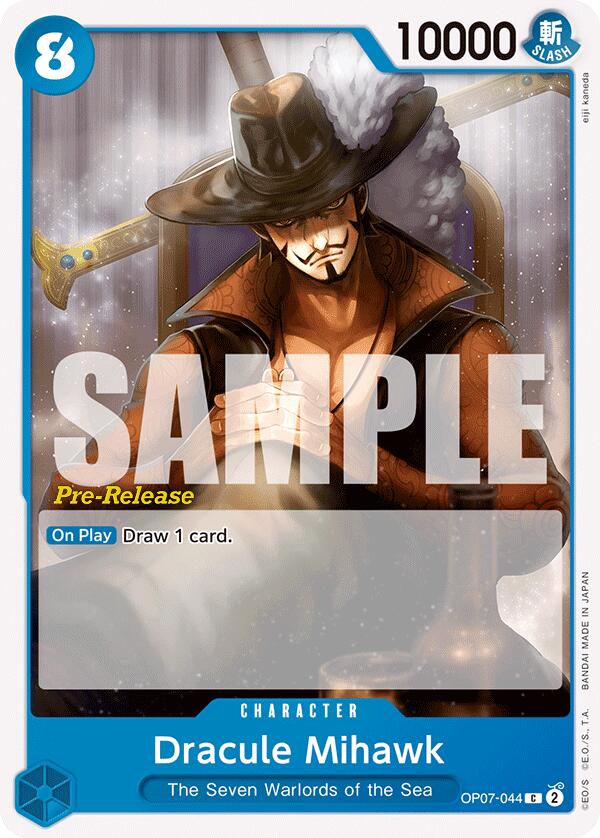 Dracule Mihawk [500 Years in the Future Pre-Release Cards] | Mindsight Gaming