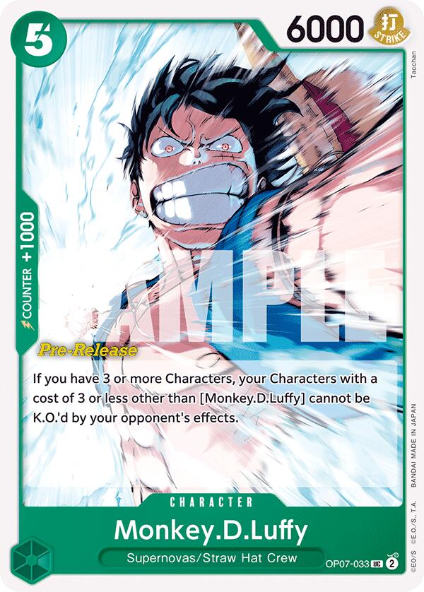 Monkey.D.Luffy [500 Years in the Future Pre-Release Cards] | Mindsight Gaming