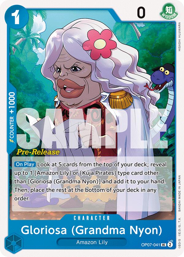 Gloriosa (Grandma Nyon) [500 Years in the Future Pre-Release Cards] | Mindsight Gaming