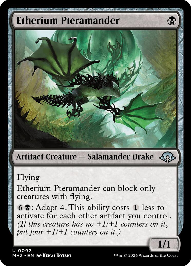 Etherium Pteramander [Modern Horizons 3] | Mindsight Gaming