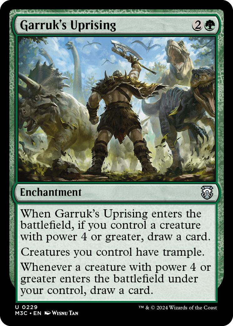 Garruk's Uprising [Modern Horizons 3 Commander] | Mindsight Gaming