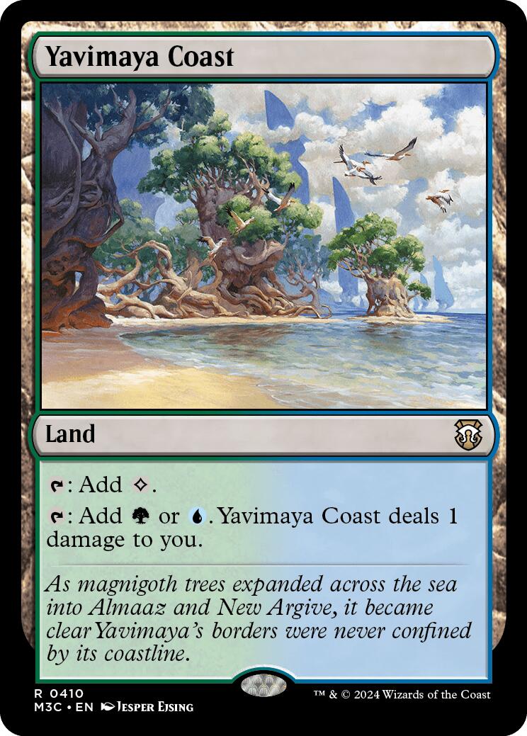 Yavimaya Coast [Modern Horizons 3 Commander] | Mindsight Gaming