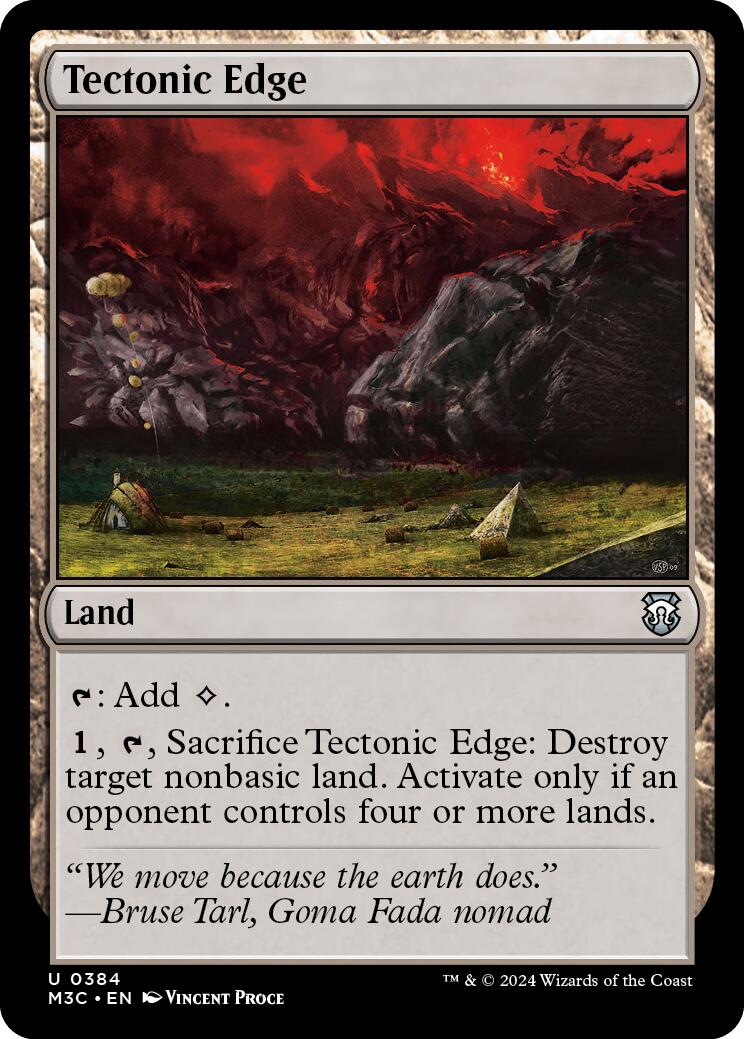 Tectonic Edge [Modern Horizons 3 Commander] | Mindsight Gaming