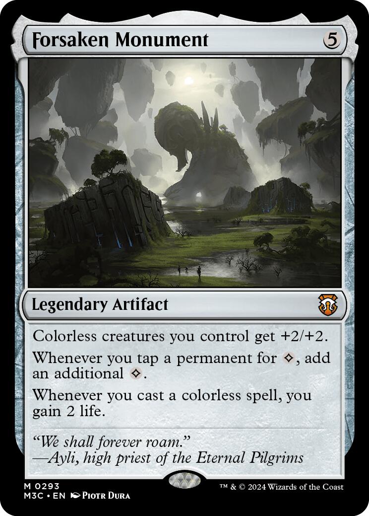 Forsaken Monument [Modern Horizons 3 Commander] | Mindsight Gaming