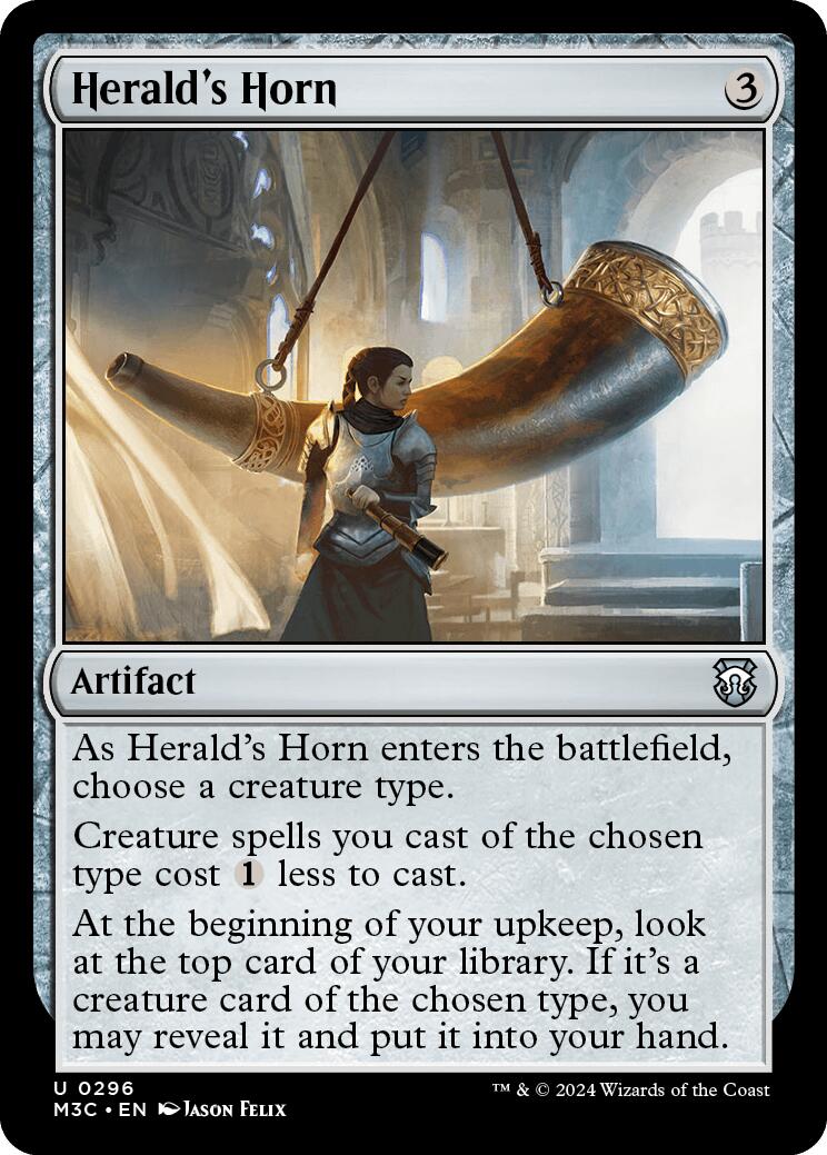 Herald's Horn [Modern Horizons 3 Commander] | Mindsight Gaming