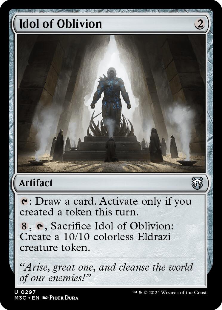 Idol of Oblivion [Modern Horizons 3 Commander] | Mindsight Gaming