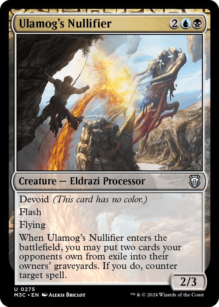 Ulamog's Nullifier [Modern Horizons 3 Commander] | Mindsight Gaming