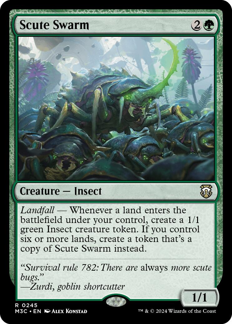 Scute Swarm [Modern Horizons 3 Commander] | Mindsight Gaming