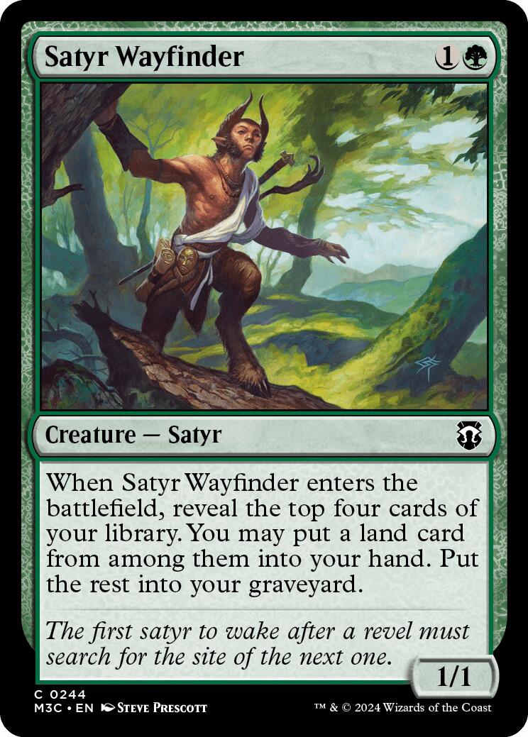 Satyr Wayfinder [Modern Horizons 3 Commander] | Mindsight Gaming