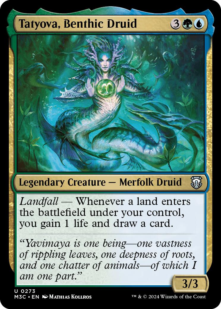 Tatyova, Benthic Druid [Modern Horizons 3 Commander] | Mindsight Gaming