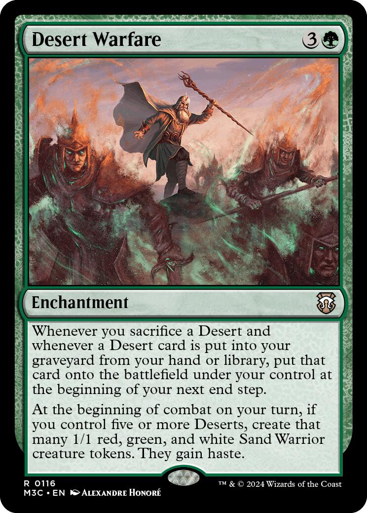 Desert Warfare [Modern Horizons 3 Commander] | Mindsight Gaming