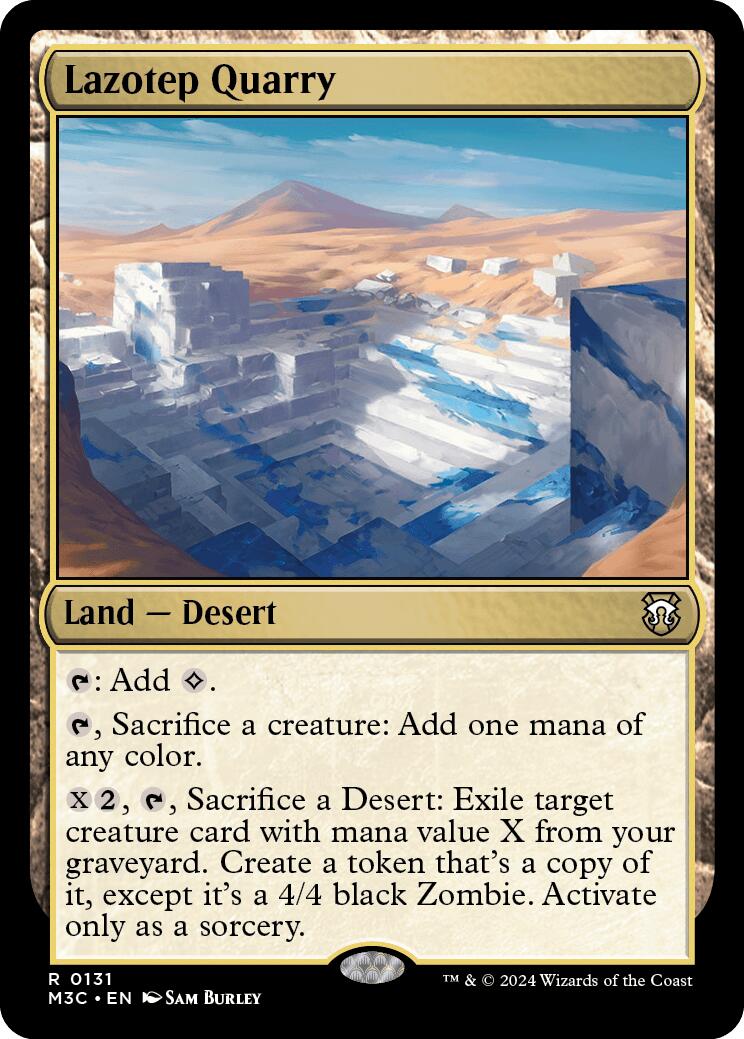 Lazotep Quarry [Modern Horizons 3 Commander] | Mindsight Gaming